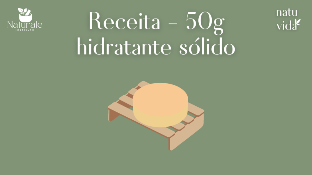 Como fazer um hidratante sólido natural?