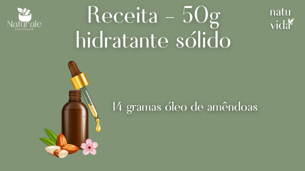 Ingredientes: hidratante sólido natural