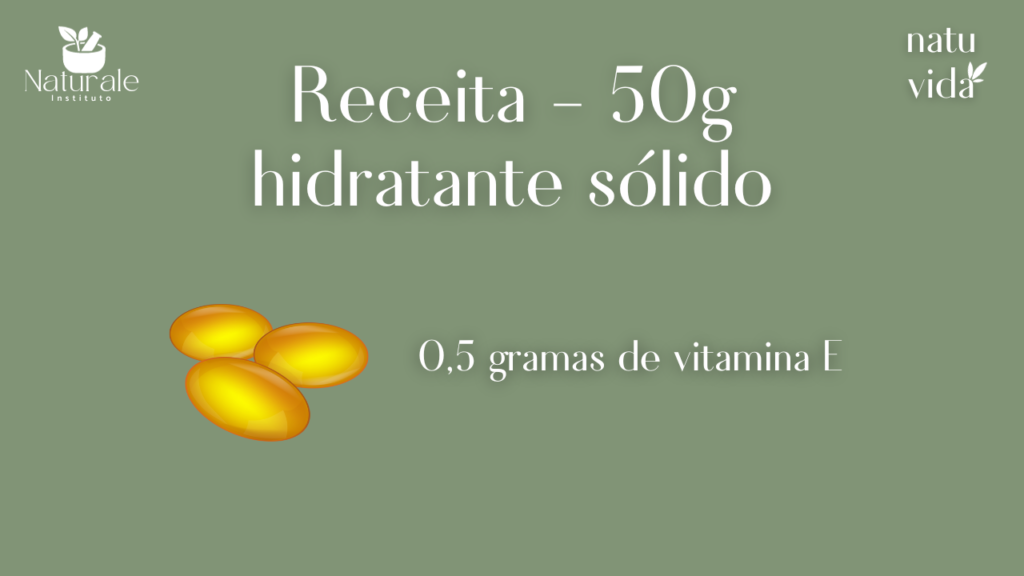 Hidratante sólido natural