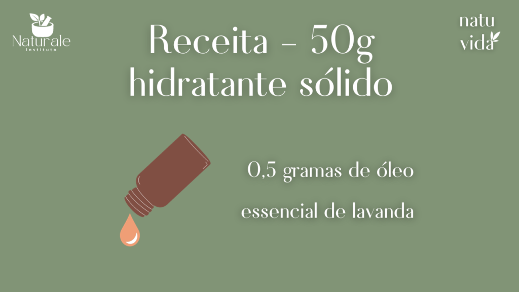 Receita de hidratante natural