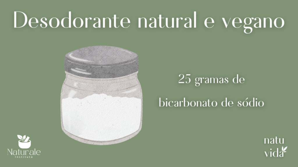 desodorante natural com bicarbonato de sódio